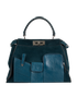 Pocket Peekaboo, £2,100, Handbags, Green, Suede, Front view